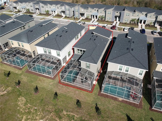 8974 Cabot Cliffs Dr, Davenport, FL 33896 - aerial view of residential area featuring property boundaries highlighted
