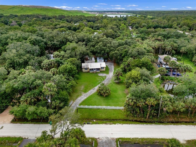 5381 Avocado Ave, Cocoa, FL 32926 - view of property location featuring a heavily wooded area and a large body of water
