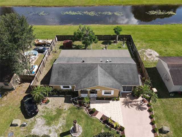 624 Royal Palm Dr, Kissimmee, FL 34743 - view from above of property featuring a nearby body of water