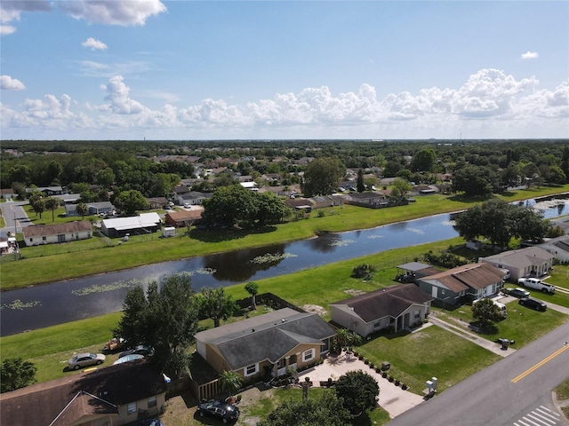 624 Royal Palm Dr, Kissimmee, FL 34743 - aerial view of residential area with a large body of water