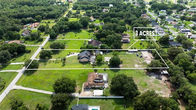 2851 Granada Blvd, Kissimmee, FL 34746 - aerial view of residential area featuring property boundaries highlighted