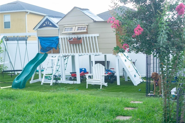 2268 Victoria Falls Dr, Orlando, FL 32824 - view of playground with a yard