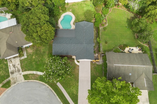 736 Forest Glen Ct, Maitland, FL 32751 - aerial view of a pool