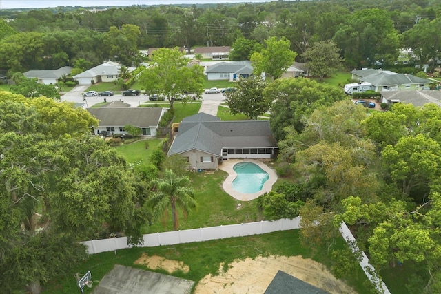 736 Forest Glen Ct, Maitland, FL 32751 - aerial view of property's location with nearby suburban area and a pool