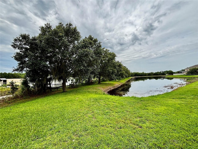 4368 Fox Glen Loop, Kissimmee, FL 34746 - view of grassy yard with a water view