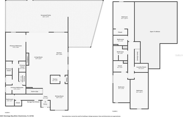 2561 Montego Bay Blvd, Kissimmee, FL 34746 - home floor plan
