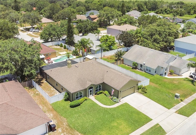 1822 Ashton Dr E, Saint Cloud, FL 34771 - aerial perspective of suburban area