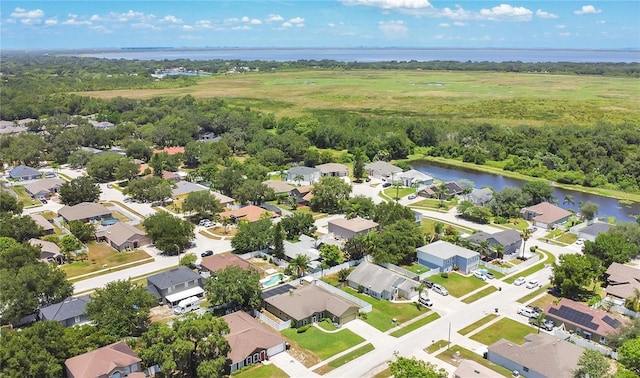 1822 Ashton Dr E, Saint Cloud, FL 34771 - aerial view of residential area with a large body of water