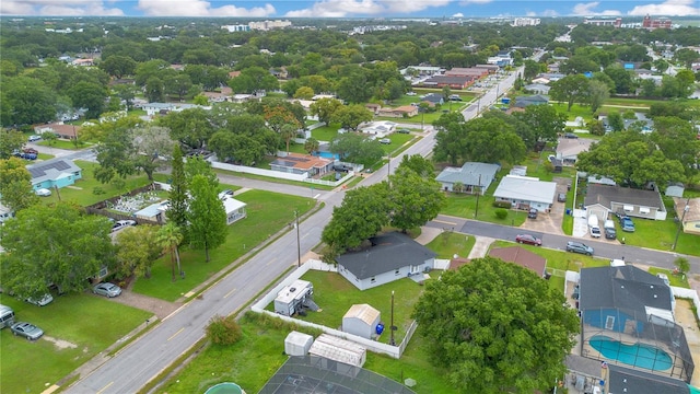2 S Lavon Ave, Kissimmee, FL 34741 - aerial view of property and surrounding area with nearby suburban area
