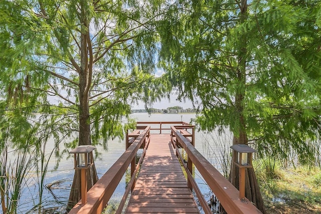 626 Orange Dr Unit 243, Altamonte Springs, FL 32701 - dock featuring a water view