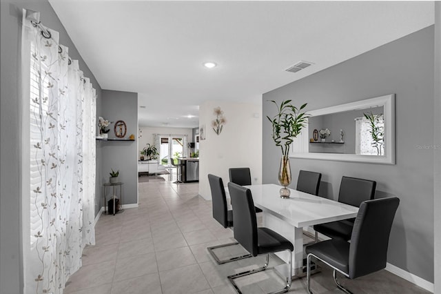 2838 Common Crane Ct, Harmony, FL 34773 - dining area featuring baseboards, recessed lighting, and tile patterned flooring
