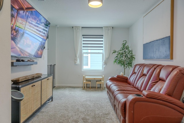 466 Cool Summer Ln, Davenport, FL 33837 - carpeted living room featuring baseboards and radiator