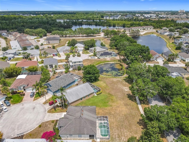 116 Westport Ln, Davenport, FL 33896 - aerial view of residential area with a nearby body of water