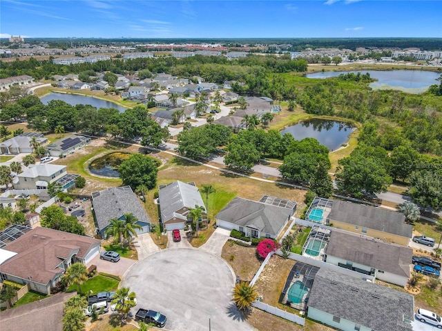 116 Westport Ln, Davenport, FL 33896 - aerial view of property and surrounding area with nearby suburban area and a nearby body of water
