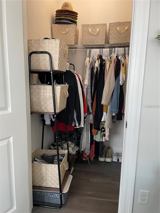 8919 Lakeshore Pointe Dr, Winter Garden, FL 34787 - spacious closet with wood finished floors