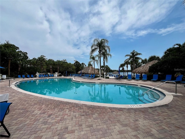 1106 Gran Bahama Blvd Unit 1106, Davenport, FL 33897 - community pool featuring a patio area