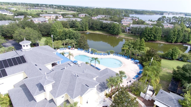 1106 Gran Bahama Blvd Unit 1106, Davenport, FL 33897 - aerial view of a pool and a large body of water