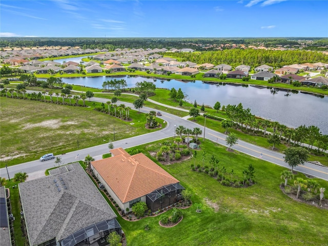 605 San Augusto Dr, Kissimmee, FL 34759 - aerial view of residential area featuring a nearby body of water