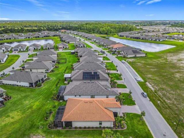 605 San Augusto Dr, Kissimmee, FL 34759 - aerial view of residential area with a nearby body of water
