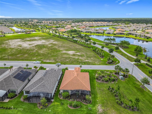 605 San Augusto Dr, Kissimmee, FL 34759 - aerial view of residential area with a large body of water