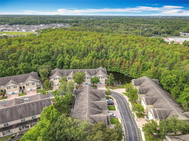10746 Regent Square Dr Unit 1502, Orlando, FL 32825 - aerial view of residential area featuring a heavily wooded area