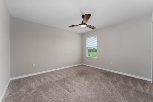 5288 Stephs Field St, Saint Cloud, FL 34771 - unfurnished room featuring carpet, ceiling fan, and baseboards