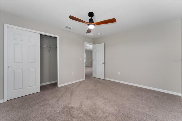 5288 Stephs Field St, Saint Cloud, FL 34771 - unfurnished bedroom featuring carpet flooring, baseboards, and a closet