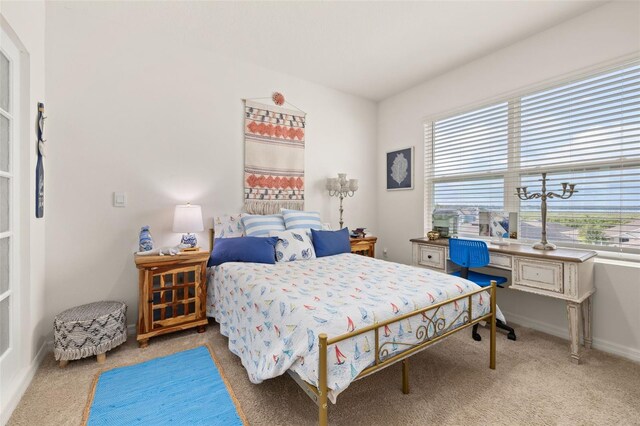 176 Sofia Ln, Lake Alfred, FL 33850 - bedroom with light carpet and baseboards