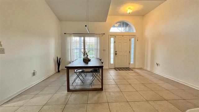 3901 Ballinore Pl, Gotha, FL 34734 - entryway with light tile patterned flooring and baseboards