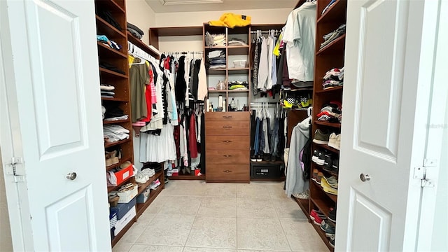 3901 Ballinore Pl, Gotha, FL 34734 - spacious closet with light tile patterned floors