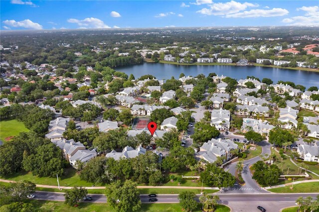 1025 S Hiawassee Rd Unit 2225, Orlando, FL 32835 - aerial perspective of suburban area featuring a large body of water