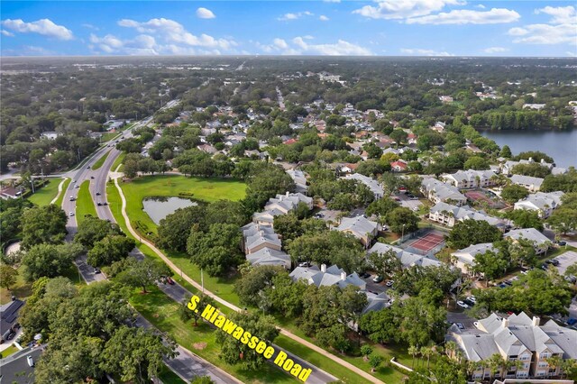 1025 S Hiawassee Rd Unit 2225, Orlando, FL 32835 - aerial view of property's location with nearby suburban area and a large body of water
