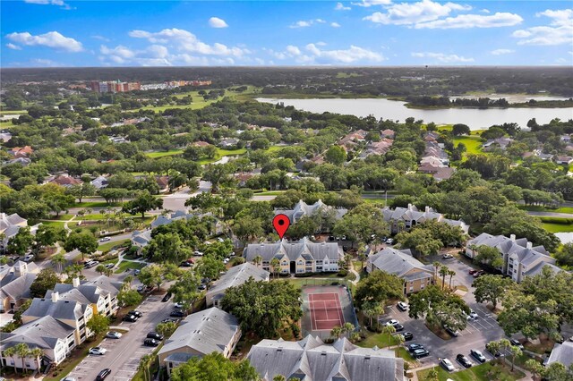 1025 S Hiawassee Rd Unit 2225, Orlando, FL 32835 - aerial perspective of suburban area featuring a nearby body of water