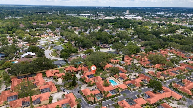 5015 Nassau Cir Unit 4, Orlando, FL 32808 - aerial overview of property's location with nearby suburban area