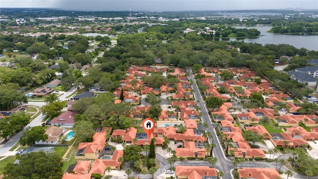 5015 Nassau Cir Unit 4, Orlando, FL 32808 - aerial view of property's location featuring a large body of water and nearby suburban area