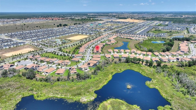 1101 Downswing Pl, Davenport, FL 33896 - view of property location with a large body of water and nearby suburban area