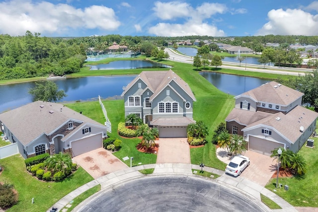 2255 Stone Lake Ct, Orlando, FL 32824 - aerial perspective of suburban area with a large body of water
