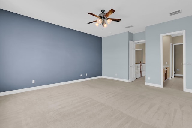 2255 Stone Lake Ct, Orlando, FL 32824 - unfurnished bedroom featuring light colored carpet and ceiling fan
