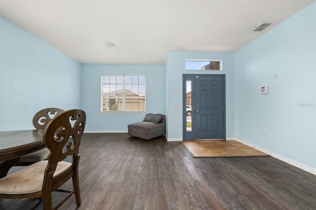 326 Highland Meadows Ave, Davenport, FL 33837 - entrance foyer with wood finished floors and baseboards