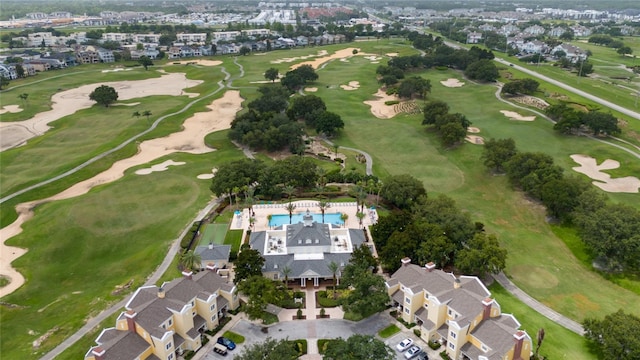 1335 Greenfield Loop, Kissimmee, FL 34747 - aerial view of property's location featuring a local golf course and nearby suburban area