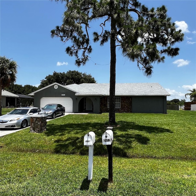 2805 Rodeo Dr, Kissimmee, FL 34746 - single story home featuring a garage and a front yard