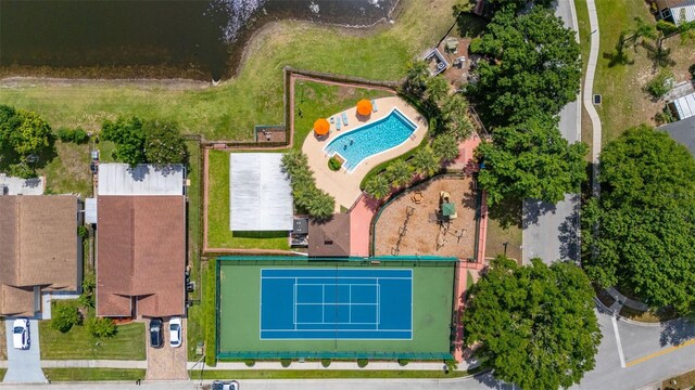 2146 Fish Eagle St, Clermont, FL 34714 - aerial view of a pool area