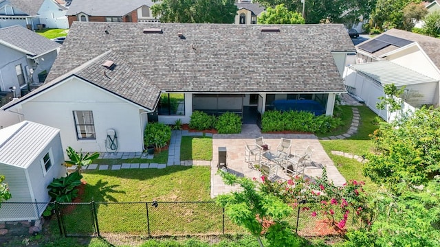 121 White Birch Dr, Kissimmee, FL 34743 - aerial perspective of suburban area