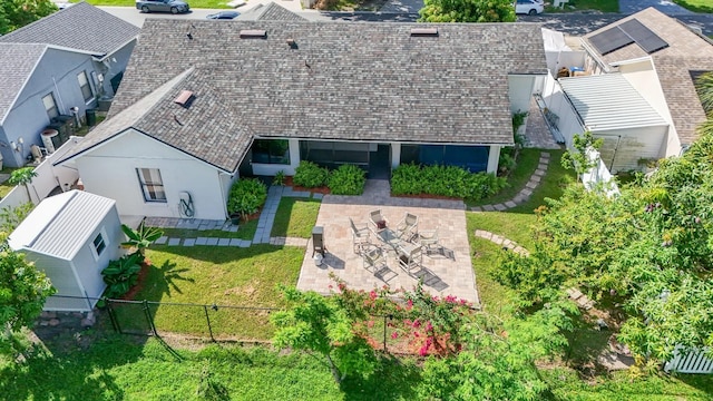 121 White Birch Dr, Kissimmee, FL 34743 - aerial view of property and surrounding area
