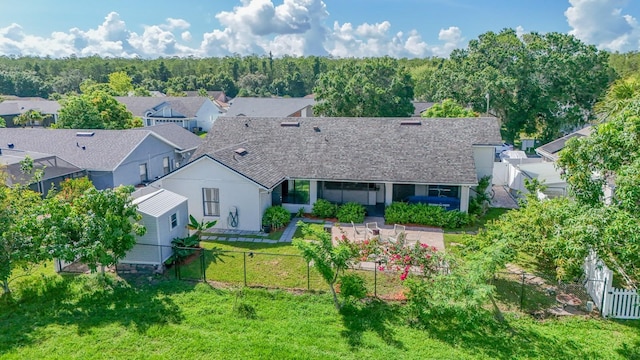 121 White Birch Dr, Kissimmee, FL 34743 - aerial perspective of suburban area