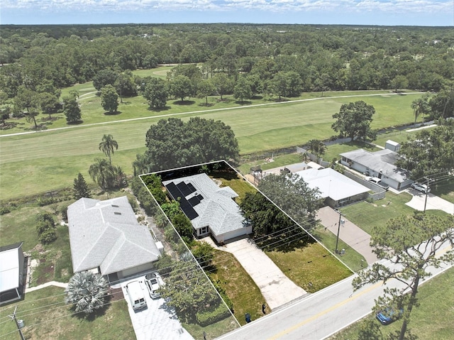 3252 Golfview Rd, Sebring, FL 33875 - view of property location featuring property boundaries highlighted and a local golf course