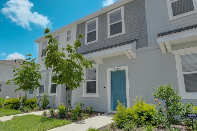 8540 Daybreak St, Sarasota, FL 34241 - view of front facade with stucco siding