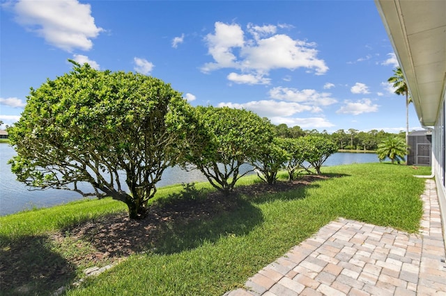 201 Largo Dr, Kissimmee, FL 34759 - view of grassy yard with a water view