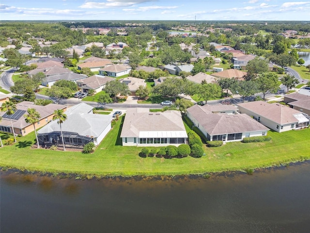 201 Largo Dr, Kissimmee, FL 34759 - aerial perspective of suburban area with a large body of water