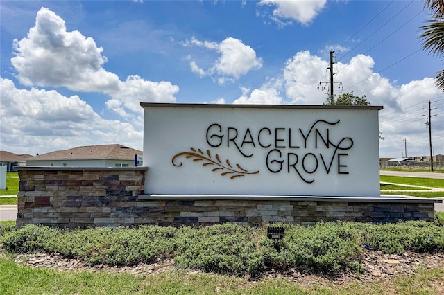 1719 Daystar Dr, Haines City, FL 33844 - view of community / neighborhood sign